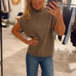 Dana Jeans - Distressed Double Stone