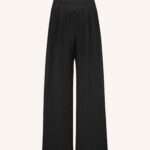 Benji Structure Stripe Pants - Jet Black