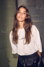 Crew Rub Print Tee - White - Afbeelding 2