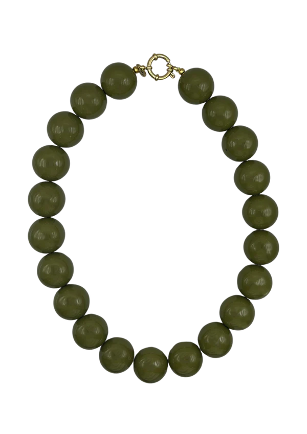 Productfoto_s_SPY_en_Shopify_54 (1) Wilma Necklace - Army Green - Afbeelding 1