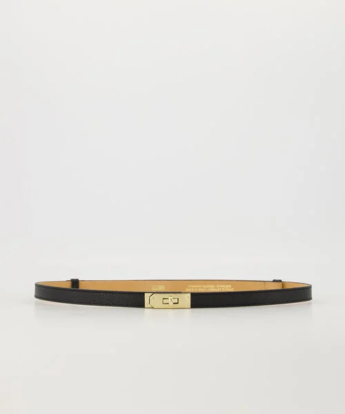 Garcia Leather Belt - Black