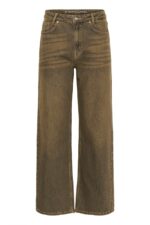 MWLouise 139 High Wide Jeans - Brown Amber Retro Wash