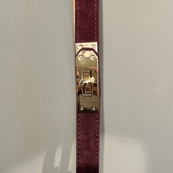 Garcia Suede Belt - Bordeaux
