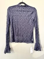 Lace LS Top - Blue
