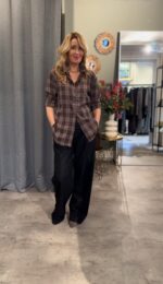 Marron Blouse - Brown