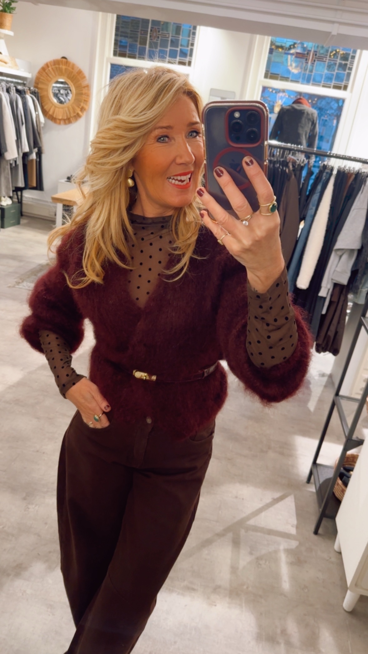 eid517730056194021cameraposition1-72 Top Dot - Brown - Afbeelding 1