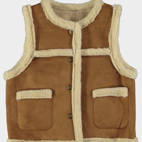 Lammy Gilet - Chocolate