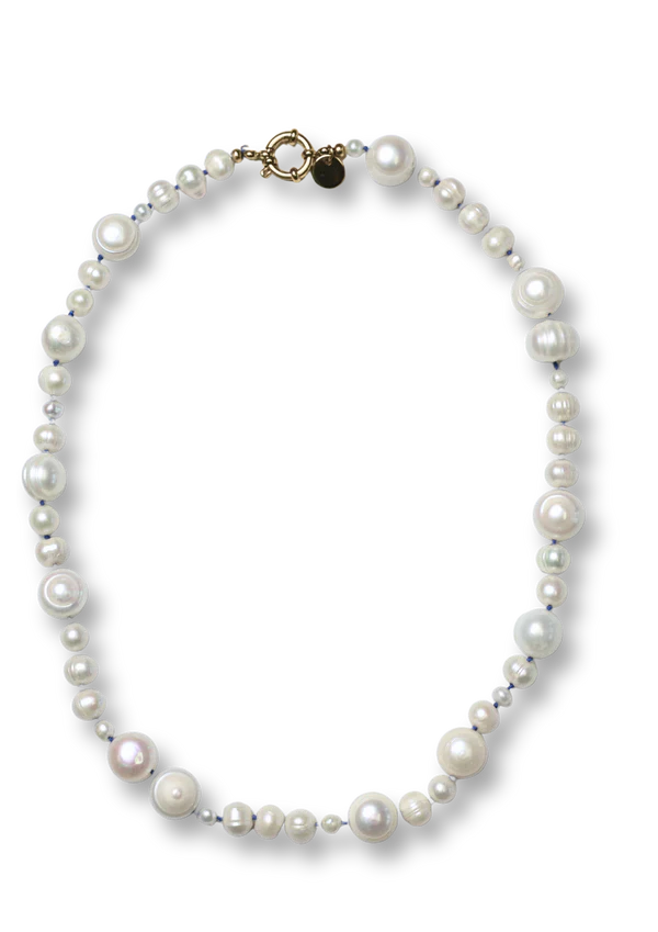 15_617b21ca-c156-4da5-99c2-49365ea109a2 Boris Wild Necklace - Pearl - Afbeelding 1