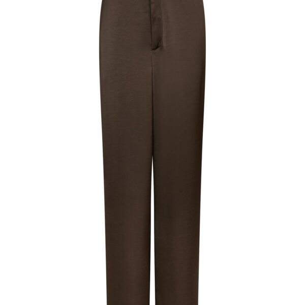 Emmet Heavy Sateen Pants - Dark Brown