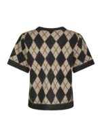 Allestar Check Knit Cardigan - Beige - Afbeelding 2