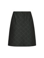 Lunna Check Short Skirt - Antracit - Afbeelding 2