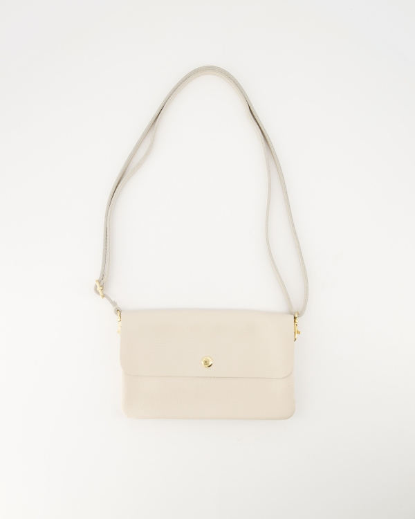 2100000131389_1_155 Misa Small Leather Bag - Ecru - Afbeelding 1