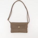 Misa Small Leather Bag - Taupe