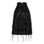 SillaCC Sequin Halter Top - Black