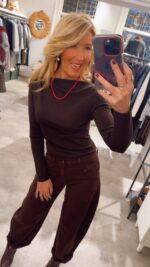 Barrel Jeans - Brown - Afbeelding 2