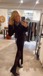 Paisley Scarf - Black/Brown - Afbeelding 2