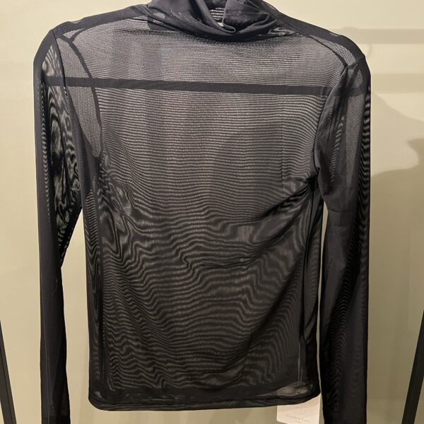 Mesh Top - Black Plain