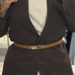 Garcia Leather Belt - Cognac