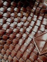 Mia Square Faux Leather Bag - Burgundy - Afbeelding 3