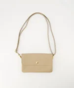 Misa Small Leather Bag - Taupe
