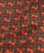 Zaya Scarf - Cherry Brown/Red