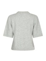 Cunna Knit Blouse - Light Grey Melange - Afbeelding 2