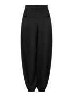 Fayla  Drapy Satin Balloon Pant - Black - Afbeelding 2