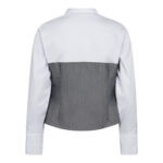 PollyCC Corsage Mix Shirt - White - Afbeelding 2