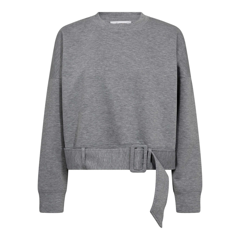 47003-LanceCC-Belt-Sweat-57-01 LanceCC Belt Sweat - Grey Melange - Afbeelding 1