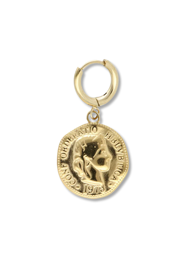 78_69bbc781-40c7-4c98-8003-c7b603919bd4 Queen Pentant - Gold - Afbeelding 1