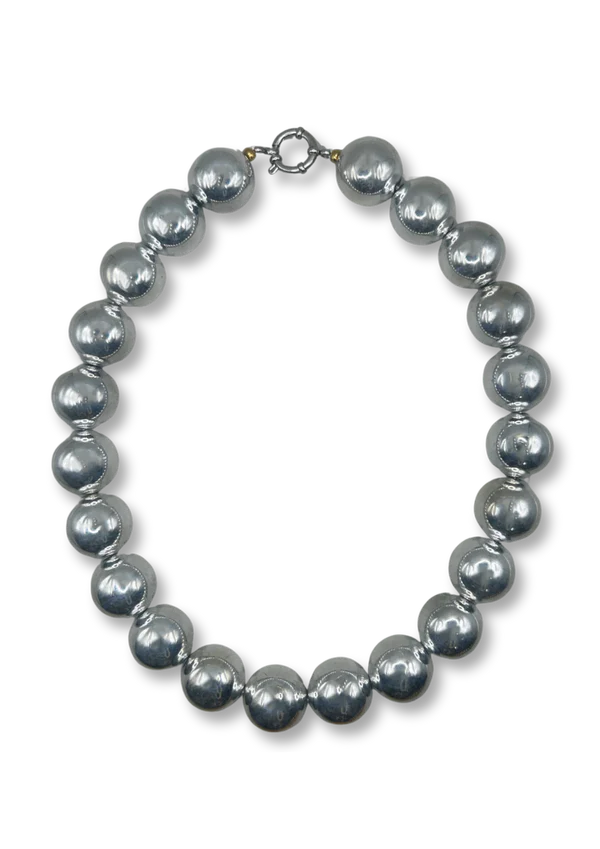 AW25_-_Packshots_14 Wilma Necklace - Silver - Afbeelding 1