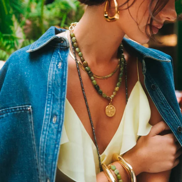 Big Coin Pendant - Gold