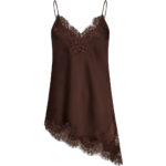 Naomi Asym Lingerie Top - Mocca