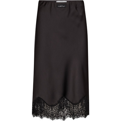 Naomi Lingerie Pencil Skirt - Black