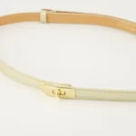 Garcia Leather Belt - Gold