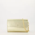 Valencia Leather Bag - Gold