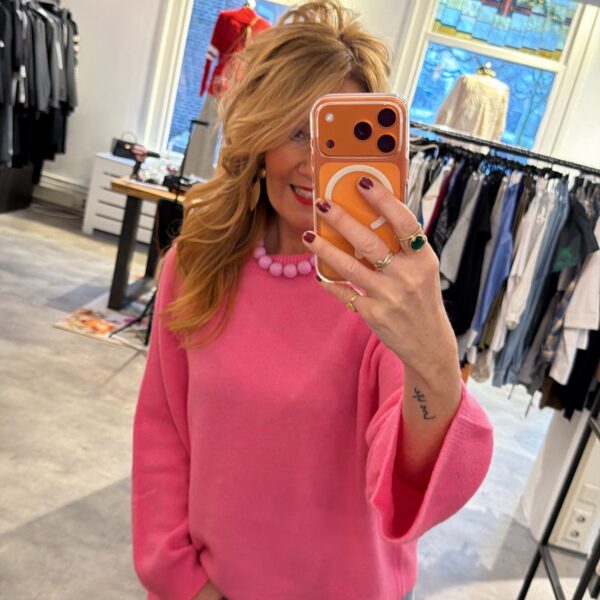 Pullover Elise - Roze Fluor