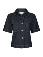 Tiki Denim Shirt - Dark Blue