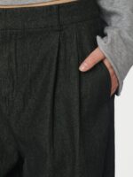 Fayla Denim Balloon Pants - Black - Afbeelding 3