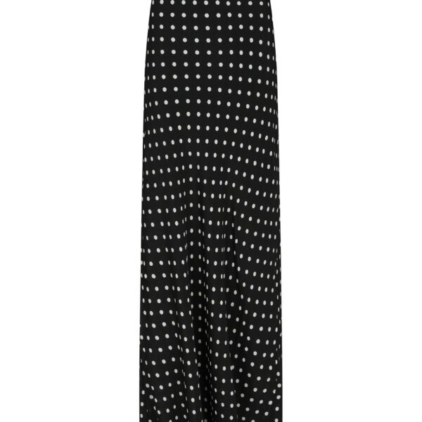 Viso Crepe Dot Skirt - Black