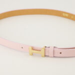 Hera Small Leather Belt - Pale Pink