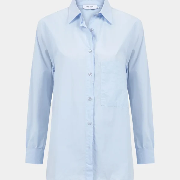 Lies Blouse - Oxford Blue