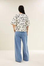 Olivia Botanic Blouse - Midnight - Afbeelding 3