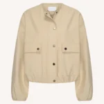 Maggie Canvas Jacket - Dark Sand