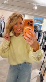 Chic Mohair Pull Yellow