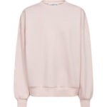 Maxi Split Logo Sweat - Iced Rose