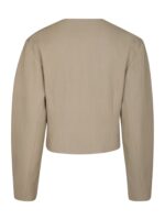 Aranti Structure Curve Jacket - Warm Grey - Afbeelding 2