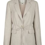Jemmie Boucle Blazer - Natural