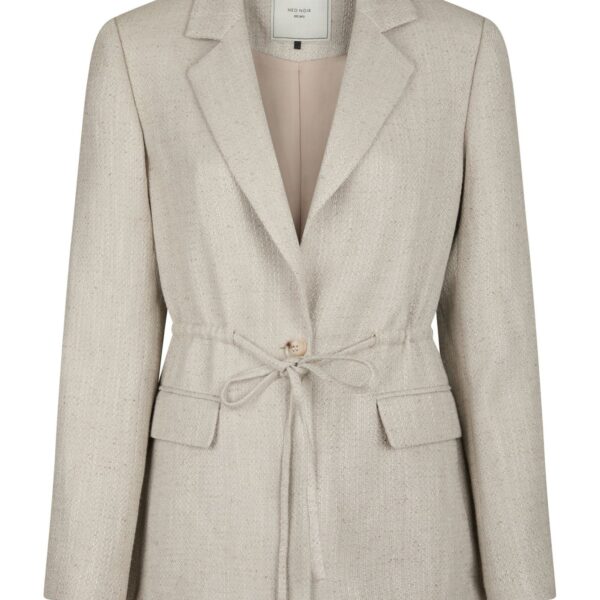 Jemmie Boucle Blazer - Natural