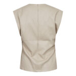 GittCC Pleat Top - Bone - Afbeelding 2